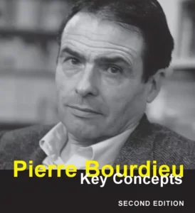 The book cover for Pierre Bourdieu key concepts