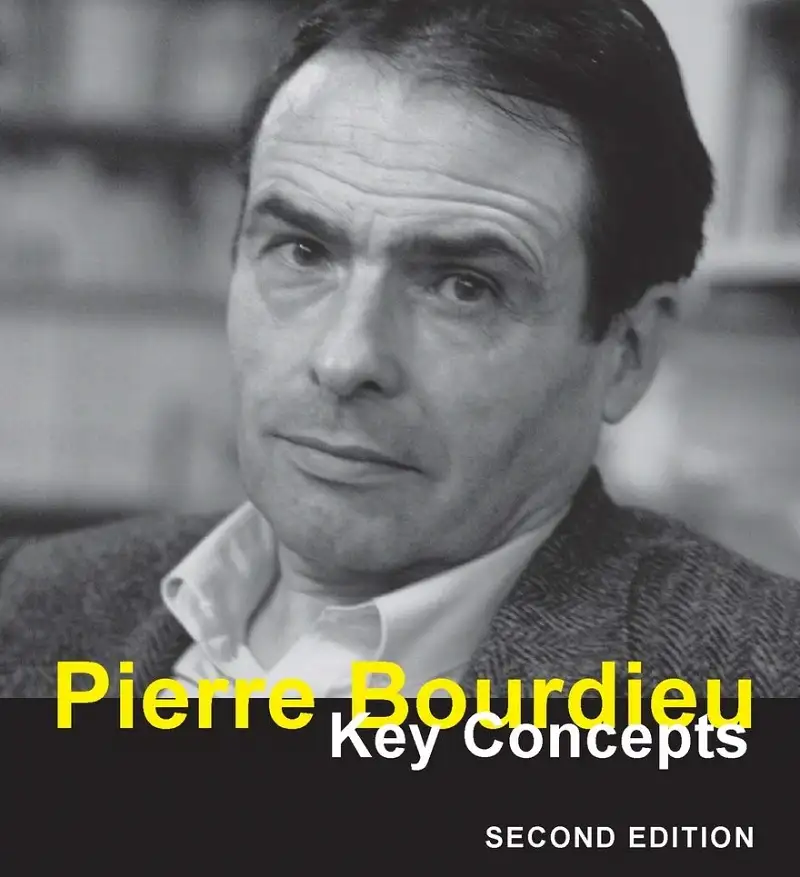 The book cover for Pierre Bourdieu key concepts