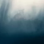 An abstract piece bearing similariy to grey wisps of smoke