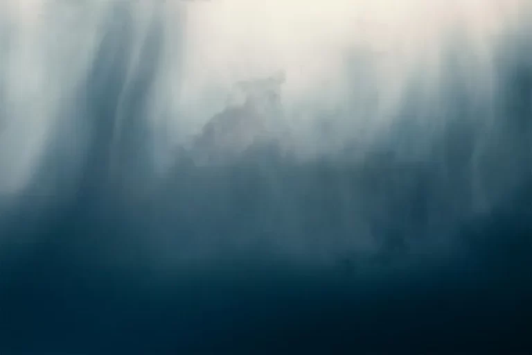 An abstract piece bearing similariy to grey wisps of smoke