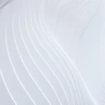 Abstract white waves