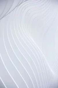 Abstract white waves