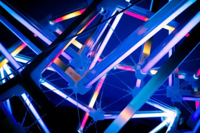 An abstract art piece