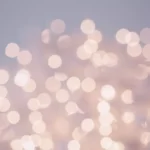 A blurred image of fibre optic lights to symbolise the emotional release of catharsis