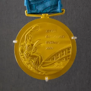a gold medal representing meritocracy