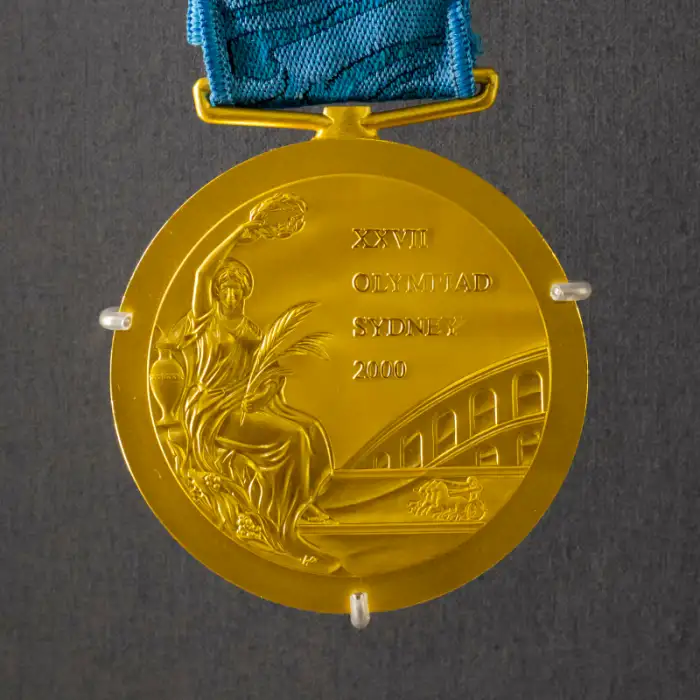 a gold medal representing meritocracy