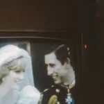 A picture of prince charles and princess diana from the 1980's monarchy