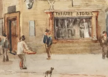 The Old Theatre Stores, New Street, Birmingham. By George Warren Blackham