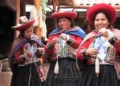 A group of cultural inca women