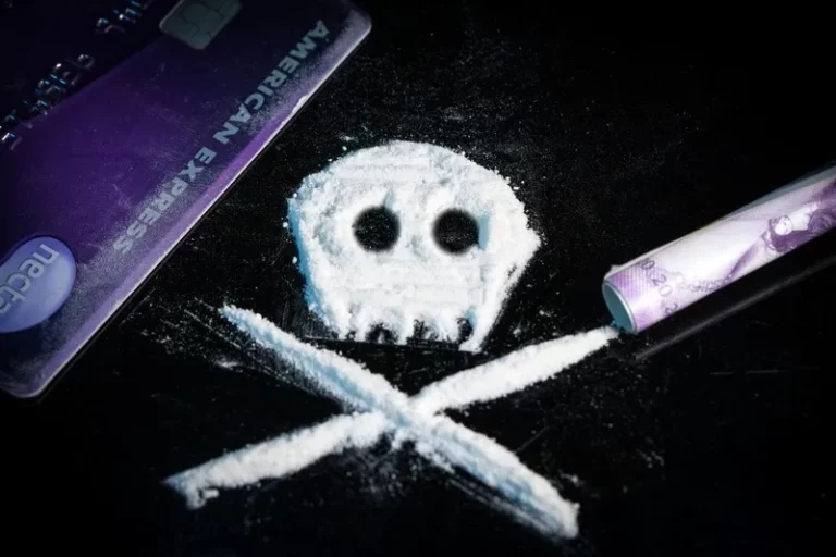 cocaine shaped like a skull and crossbones