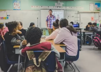 People in a classroom