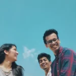 2 male and one female friendship group social bonds