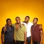 A group of black men