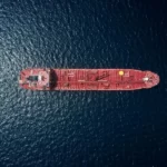 A container ship at sea - gloal supply chain - globalisation