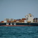 A container ship - globalisation
