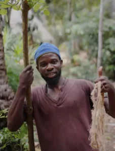A black agrarian labourer