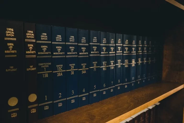 a row of conventional books in uniformed order