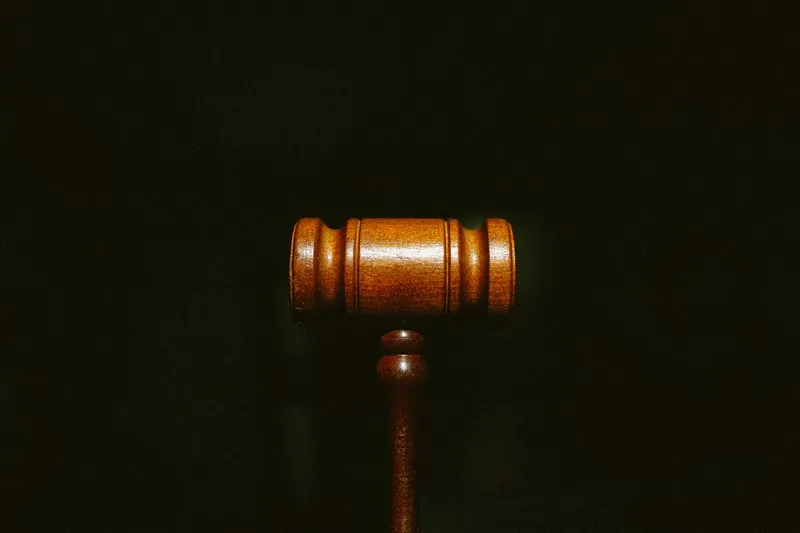 A judges gavel