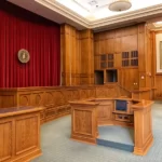 A courtroom