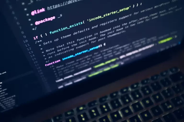 A screen displaying computer code functions