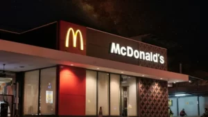 A mcdonalds 'restaurant' - mcdonaldisation