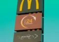 A mcdonalds sign - mcdonaldization