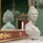A bust of a woman