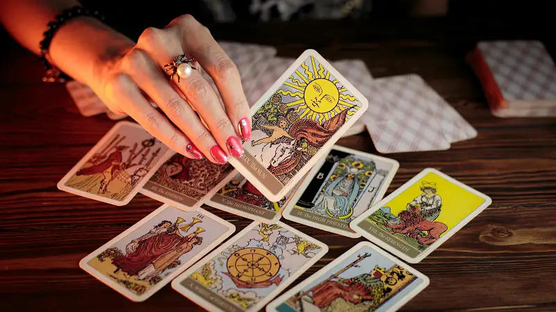 A collection of tarot cards - prophecy