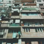 A high rise slum housing poverty welfare austerity