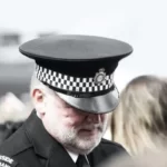 a british policemen in authority