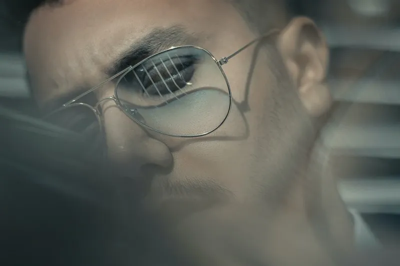 A man displaying egoism