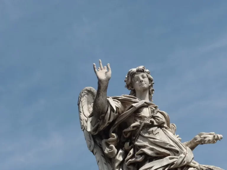 A religious statue