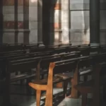 a church pew