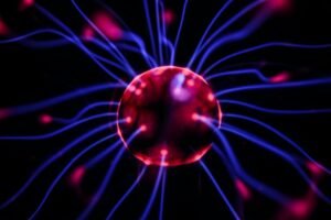 a plasma ball - interpellation of the consciousness