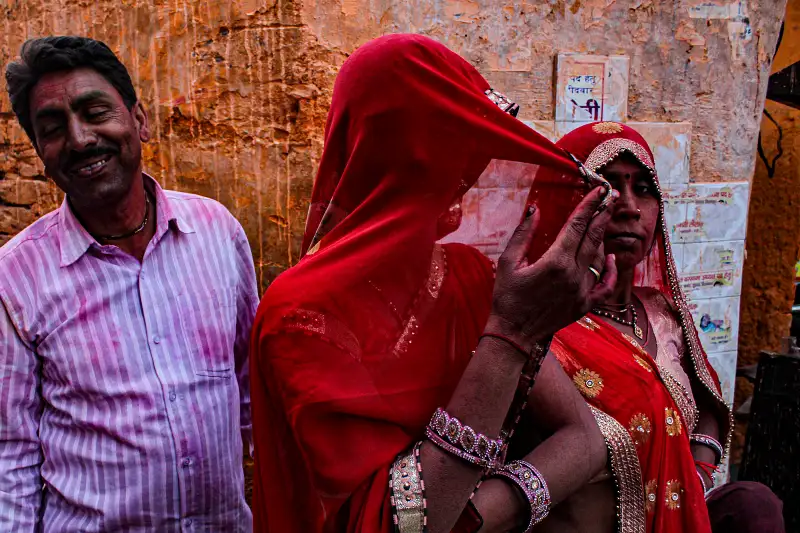 An indian family