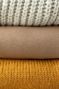 A bundle of fast fashion material