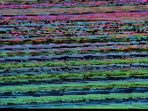 An abstract lined patter indicating taboo and censorship