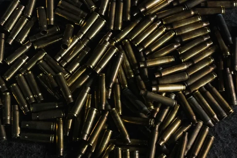 A pile of bullets