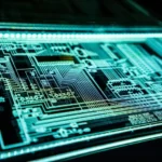 An illuminated circuit board