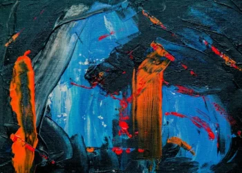 An Abstract art piece