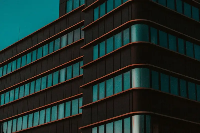 A bland corporate building