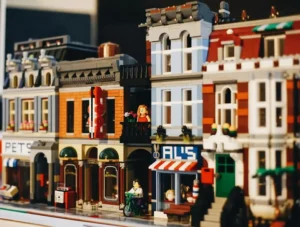 A city made of lego
