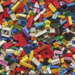 A pile of random lego pieces
