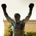 The rocky statue in philadelphia