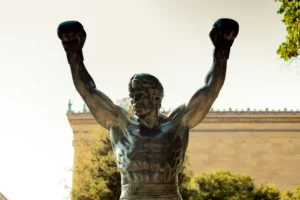 The rocky statue in philadelphia
