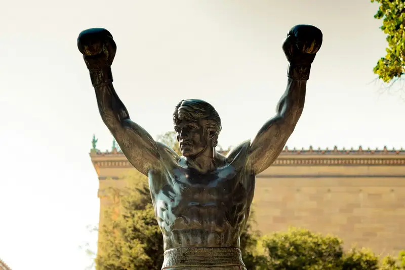 The rocky statue in philadelphia
