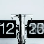 Some kind of strange flip clock