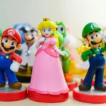 Mario, Luigi, and Princess Peach gendered toys figures