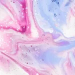 An abstract image of pastel pinks and blues