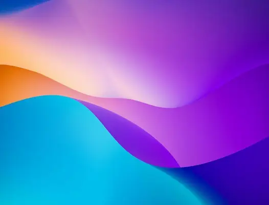 abstrtact blue and purple waves